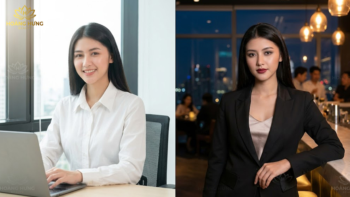 Một hàng mày Ombre từ văn phòng đến buổi hẹn sau giờ làm