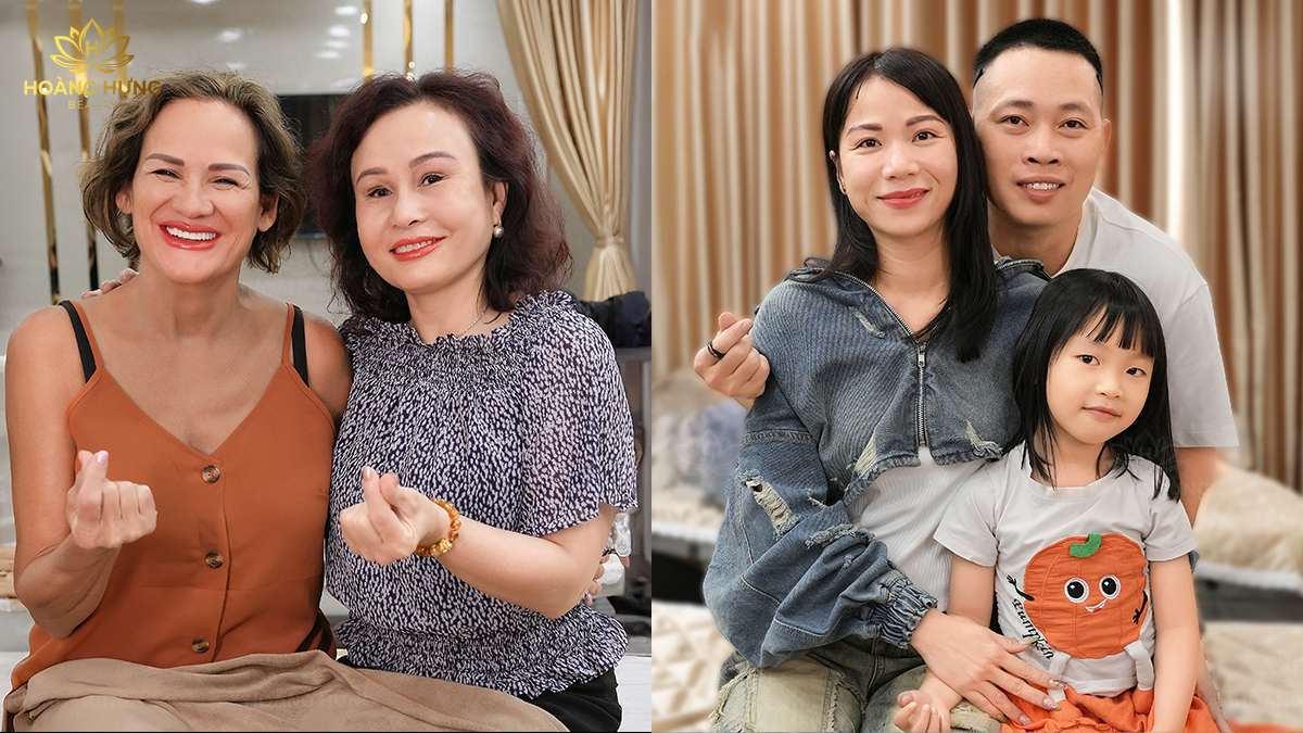 Khách hàng luôn hài lòng sau dịch vụ phun xăm chân mày tại Hoàng Hưng Beauty - TP.HCM